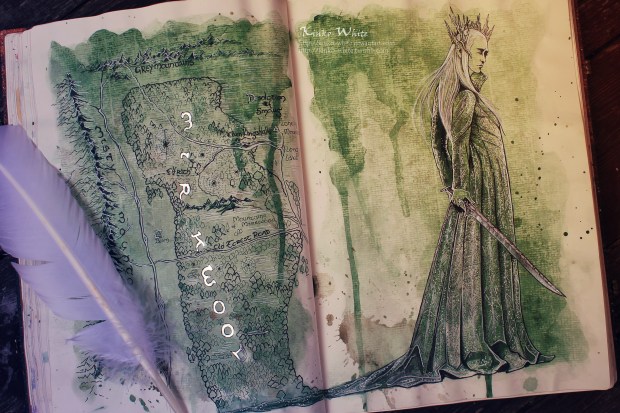 Mirkwood map by Kinko-White