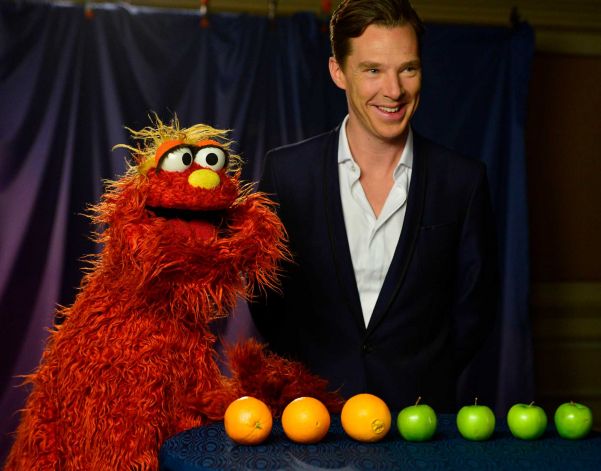 Benedict Cumberbatch on Sesame Street