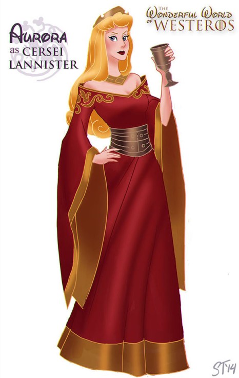 aurora__sleeping_beauty__as_cersei_lannister_by_djedjehuti-d770u3u