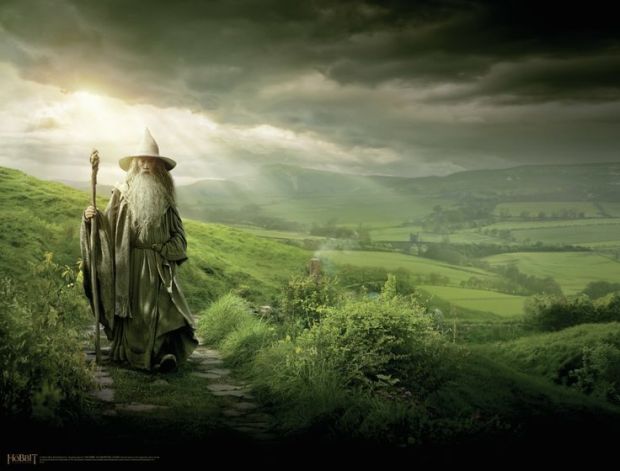 Gandalf in The Shire