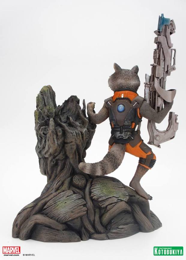 Guardians of the Galaxy Rocket Raccoon & Groot ARTFX+ Statue (2)