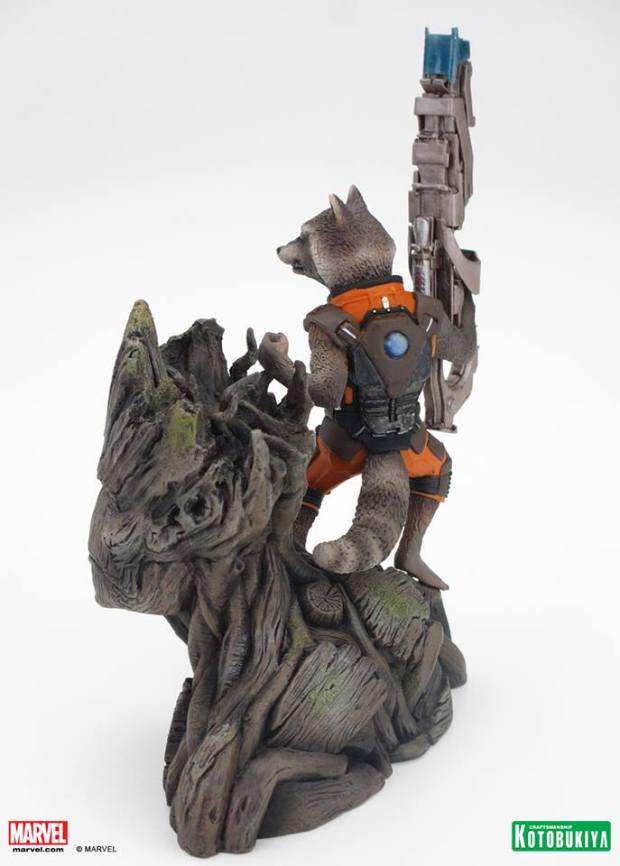Guardians of the Galaxy Rocket Raccoon & Groot ARTFX+ Statue (3)