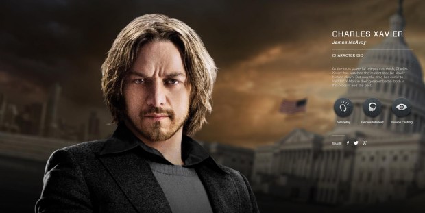 James McAvoy As Charles Xavier