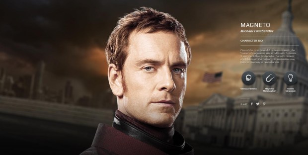 Michael Fassbender As Magneto