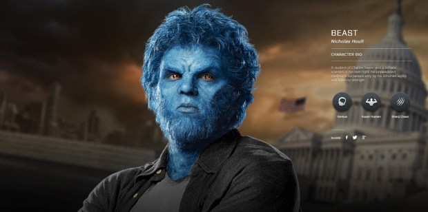 Nicholas Hoult As Beast