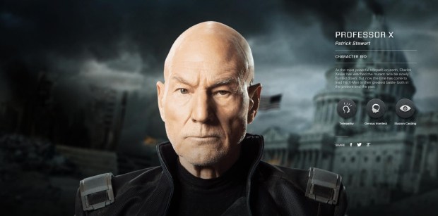 Patrick Stewart As Professor X