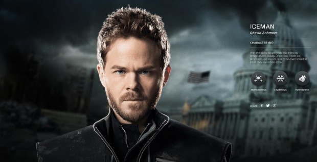 Shawn Ashmore As Iceman