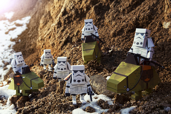 STAR WARS PAPER TOY4