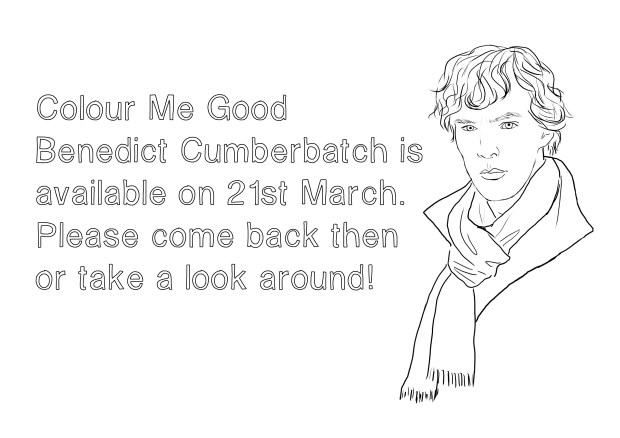 Benedict Cumberbatch_Coloring book5