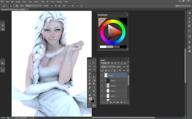 insanely-realistic-digital-art-for-elsa-in-frozen4