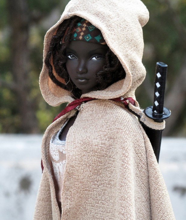 Michonne Barbie Doll by Peewee Parker2
