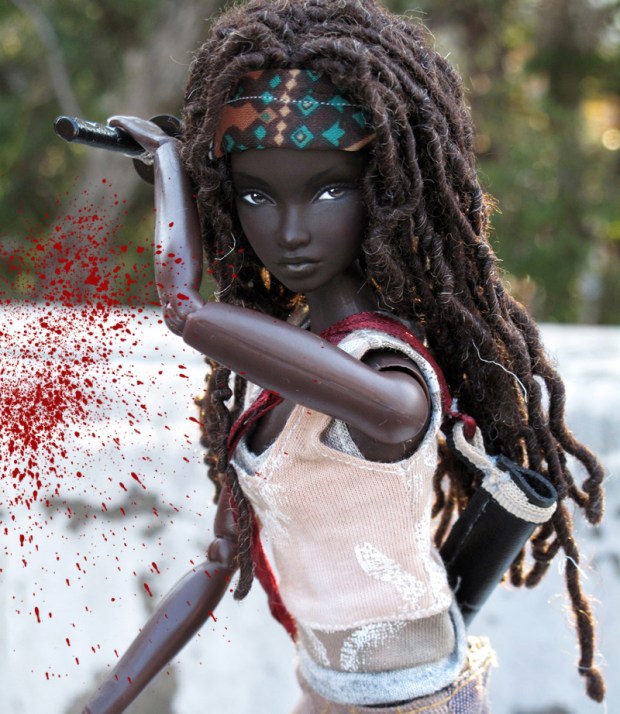 Michonne Barbie Doll by Peewee Parker4