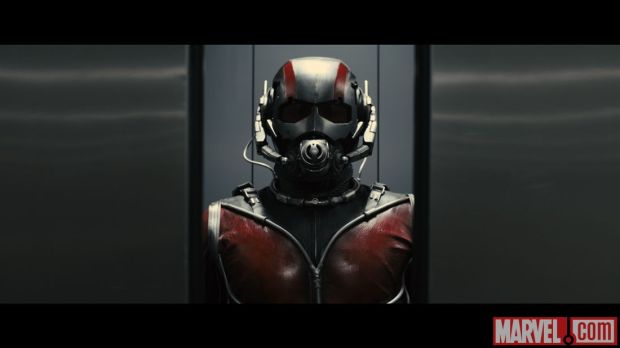 Photo of Ant-Man from the film's test footage