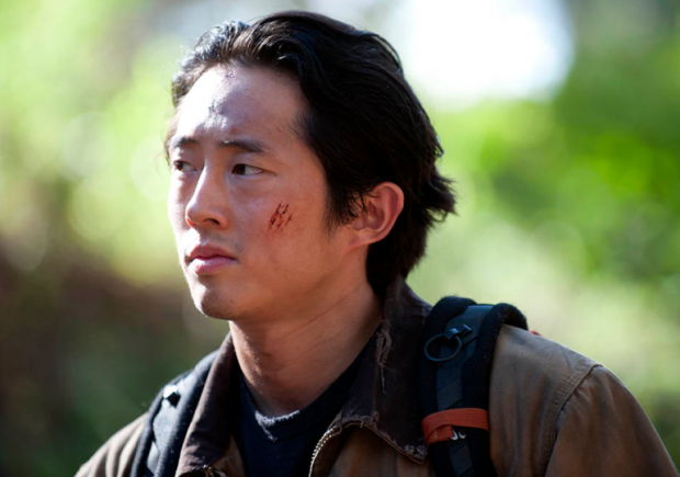 Glenn Rhee (Steven Yeun) in Season 4, Episode 15 (Photo by Gene Page/AMC)
