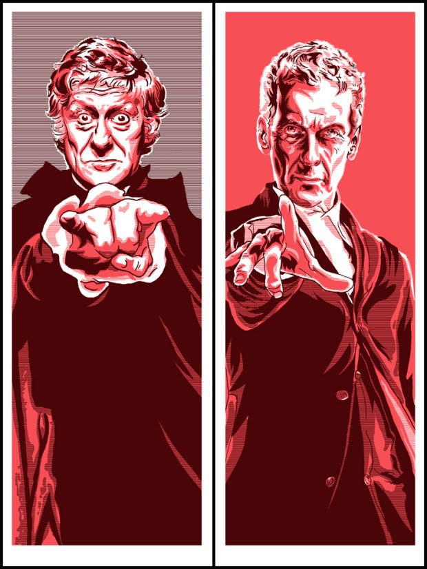 3rd Doctor and 12th Doctor