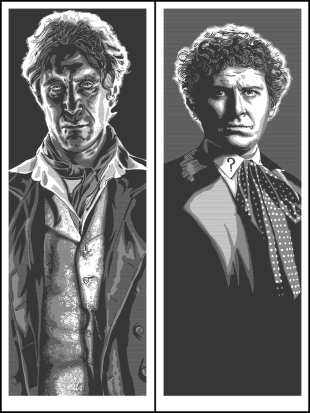 9th Doctor and 6th Doctor