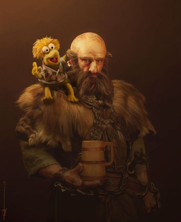 Courage by euclase (Dwalin:The Hobbit)