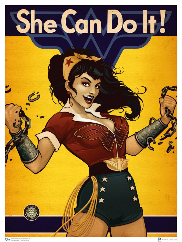 DC Bombshells artwork designed by Ant Lucia6