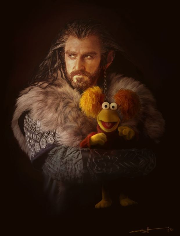Friends by euclase - (Thorin:The Hobbit)