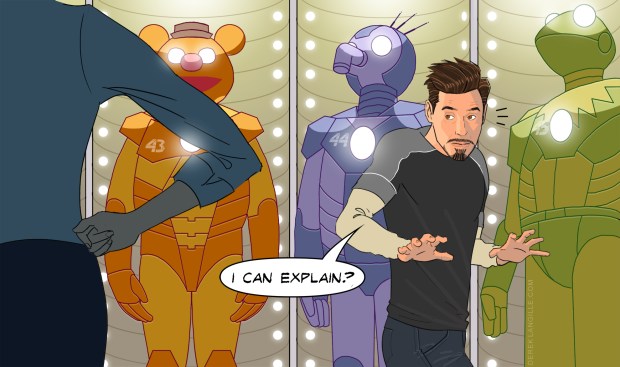 Iron Muppets by Derek Langille