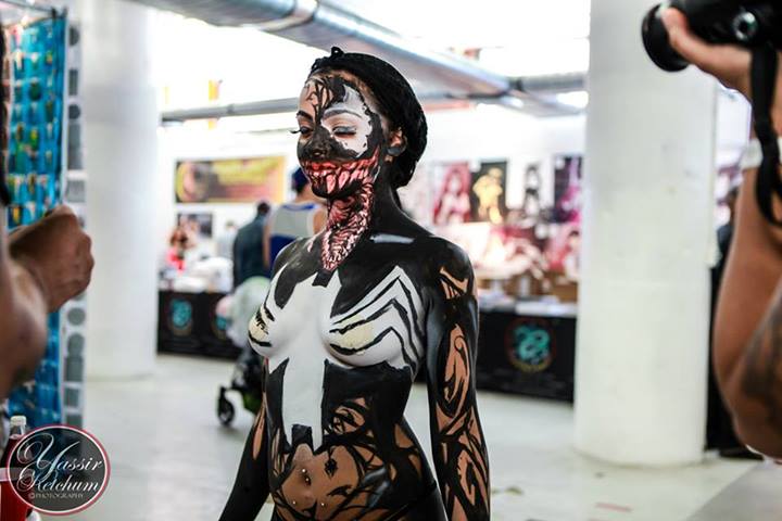 Lady Venom Full Body Paint (3)