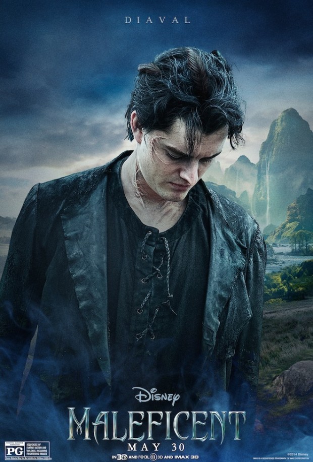 Maleficent Character Poster_Sam Riley (Diaval)