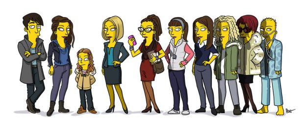 Simpsonized_Orphan Black