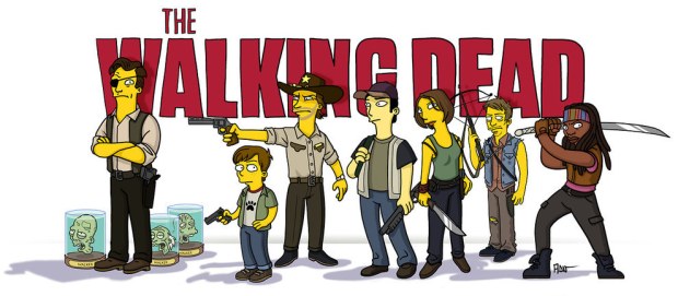 Simpsonized_The walking Dead