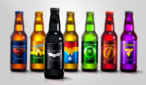 Super Hero Beers by Marcelo Rizzetto_Justice Leage Brewery
