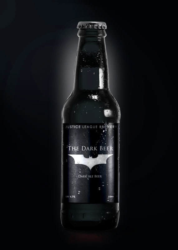 Super Hero Beers by Marcelo Rizzetto_The Dark Beer