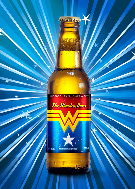 Super Hero Beers by Marcelo Rizzetto_The Wonder Beer
