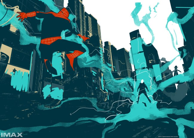 The Amazing Spider-Man 2_IMAX Poster Concept Art