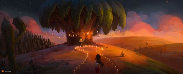 The Book of Life_Concept Art_The Proposal Tree