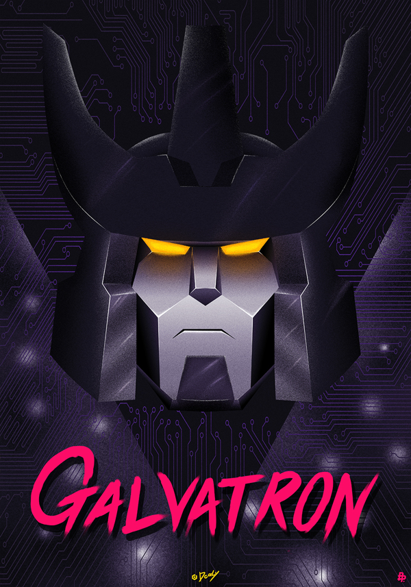 Transformers 4 poster set_Galvatron