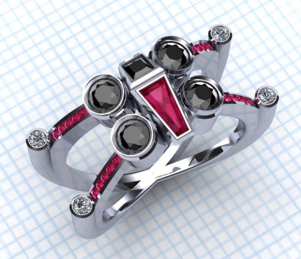 X-Wing-Ring by Paul Michael Designs