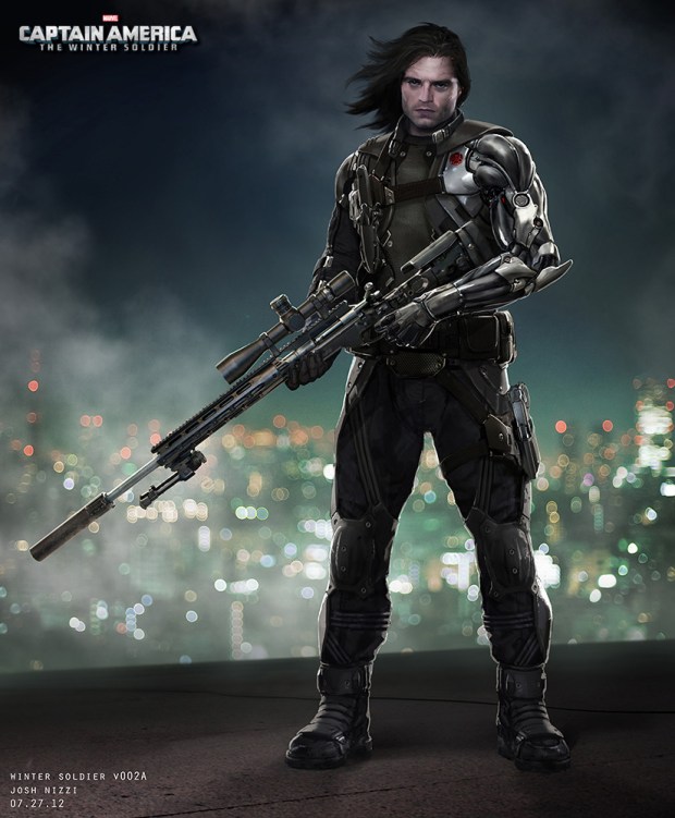 Captain America_The Winter Soldier_Winter Soldier Concept Art by Josh Nizzi