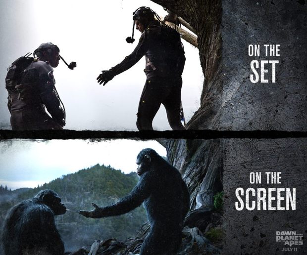 Dawn of the Planet of the Apes_On the Set_On the Screen2