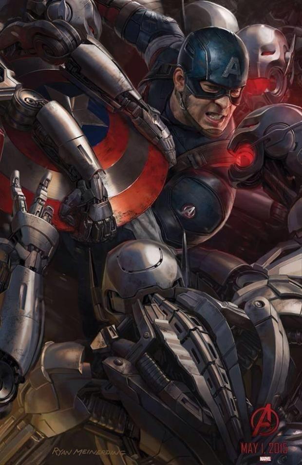 AVENGERS_AGE OF ULTRON_Posters_Cap