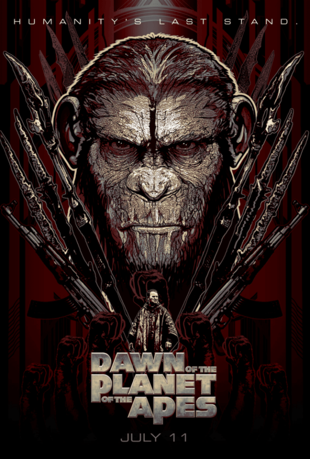 Dawn of the Planet of the Apes_Alternate UK Poster