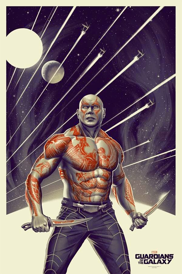 Guardians Of The Galaxy - Drax by Phantom City Creative