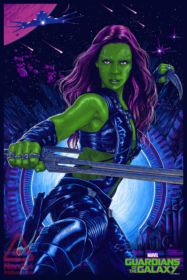Guardians of the Galaxy_Mondo Gamora Poster