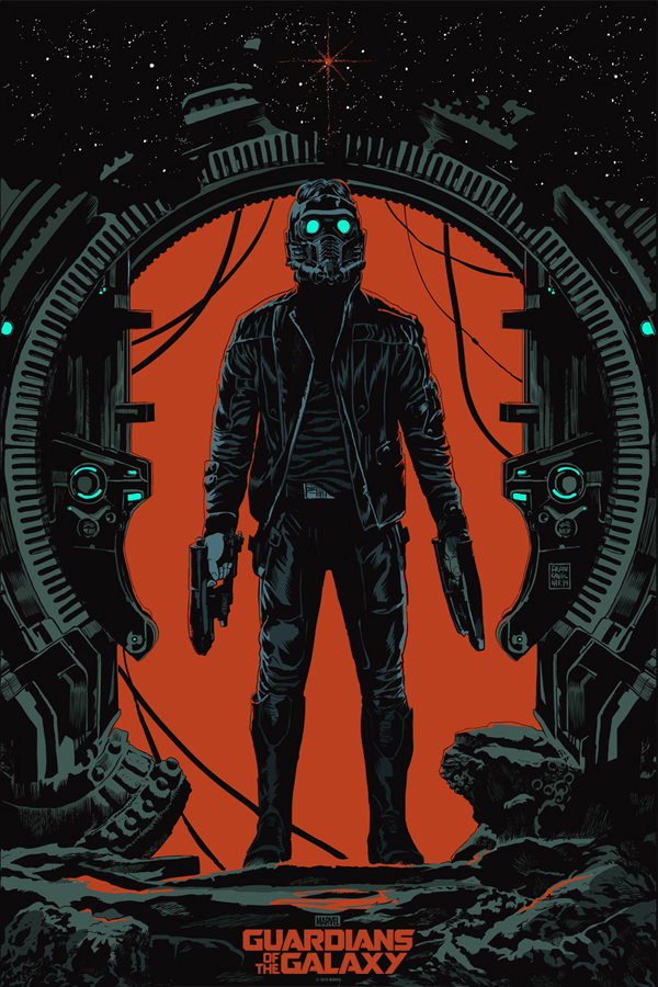 Guardians of the Galaxy_Mondo Star-Lord Poster