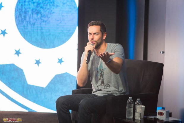 Zachary acted as the auctioneer