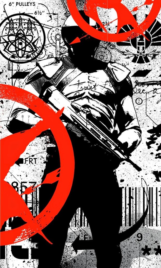 THE HUNGER GAMES MOCKINGJAY - Part 1_SDCC Poster