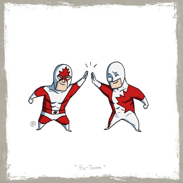 Captain Canuck and Guardian