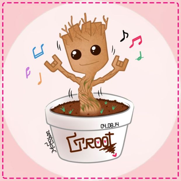 Groot DANCING !!!! by shaphire111