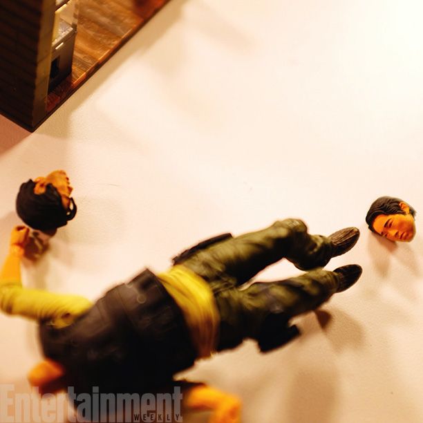 Here's hoping Steven Yeun fares better in season 5 than this Glenn doll - Image Credit: Courtesy of Norman Reedus