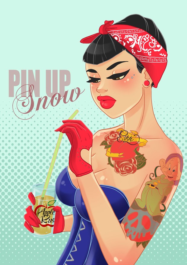 Pin Up Snow by Emmanuel Viola