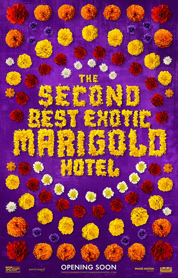 THE SECOND BEST EXOTIC MARIGOLD HOTEL_Poster