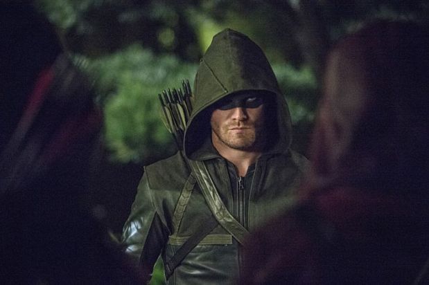 Arrow -- "The Magician" Pictured: Stephen Amell as The Arrow -- Photo: Cate Cameron/The CW -- ÃÂ© 2014 The CW Network, LLC. All RightsReserved.